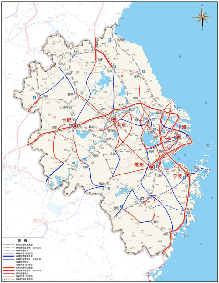 宁杭二通道是连接南京和杭州的第二条高速铁路,位于既有宁杭高铁的西
