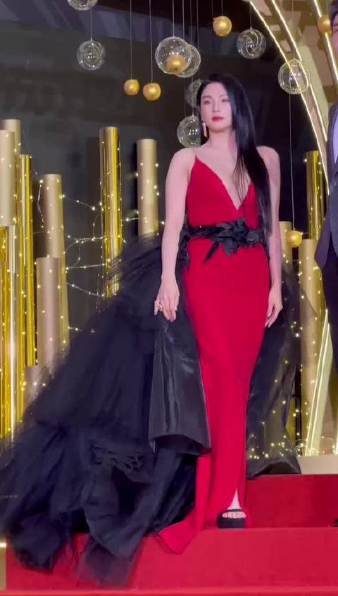 每一次亮相都惊艳四座张雨绮的红毯造型总是让人眼前一亮