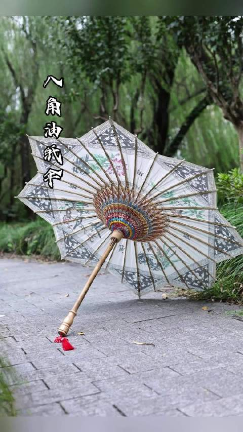 博物馆里的请用国货油纸伞被我复刻了出来