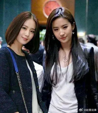 刘亦菲和刘诗诗合照|刘亦菲|刘诗诗_新浪新闻