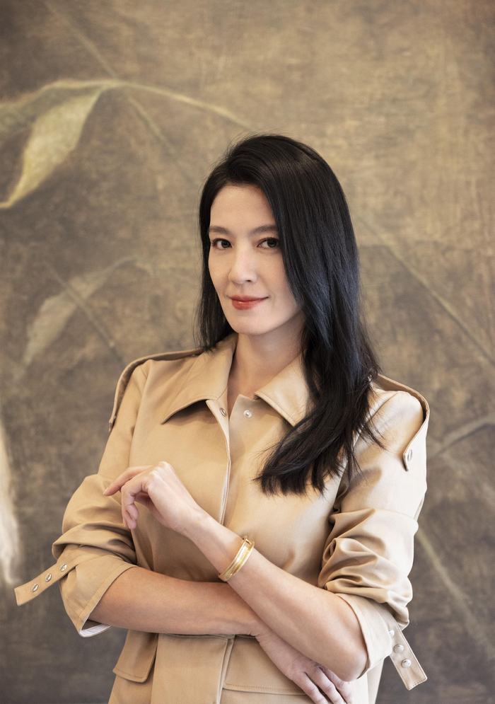 和大多数女演员不同，林熙蕾并没有年龄焦虑，对于衰老更愿坦然接受。  新京报记者 郭延冰 摄