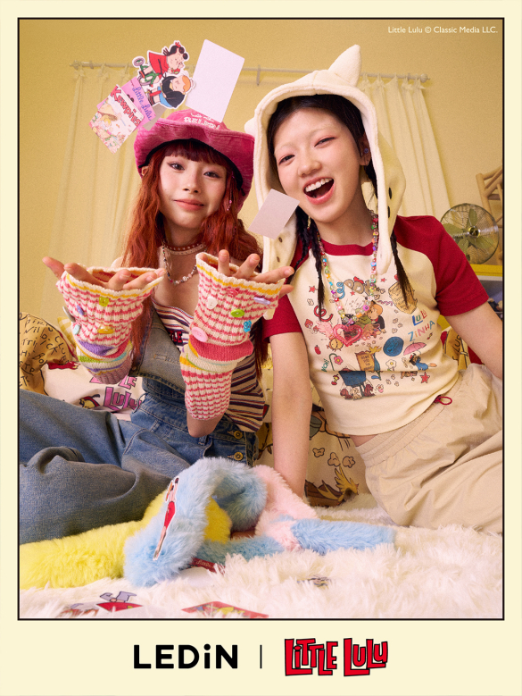 ledin乐町发布2024夏季系列诠释少女另一面精彩