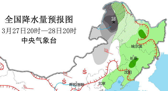 今天东北雨雪正盛
