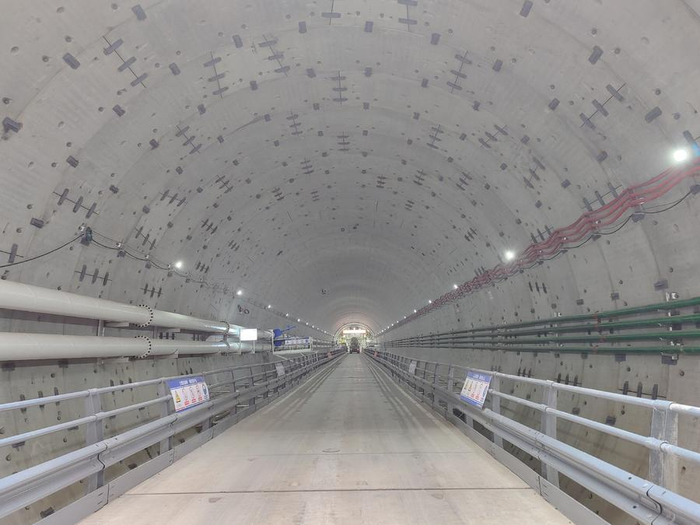 胶州湾第二海底隧道工程加快推进|隧道|青岛市_新浪新闻