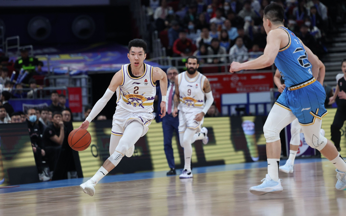 廖三宁本赛季持续进步，他用优异的表现敲开了国家队大门。  新京报记者 王飞 摄