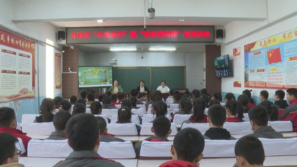 望奎组织开展法治宣讲进校园主题活动|平安|望奎|法治_新浪新闻
