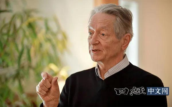 接受采访的杰弗里·辛顿（Geoffrey Hinton，田中克佳摄）