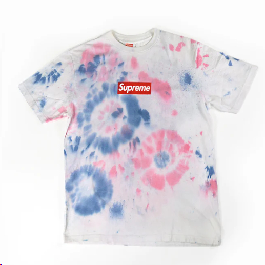 supreme店长提前上身「box logo」扎染卫衣,故意带节奏?