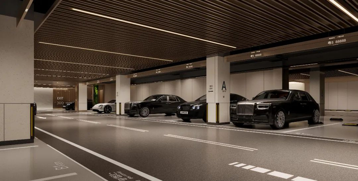 东莞悦府二期车库示意图