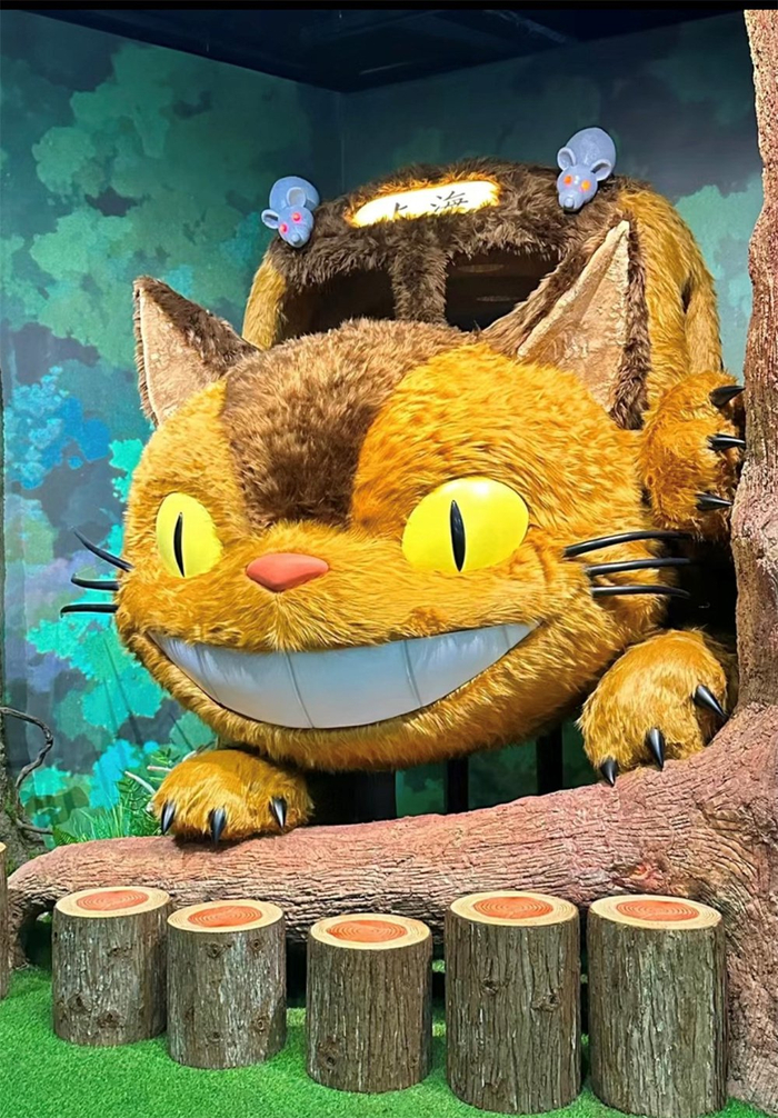 吉卜力沉浸式艺术展亮相徐汇滨江影演联动呈现宫崎骏动画