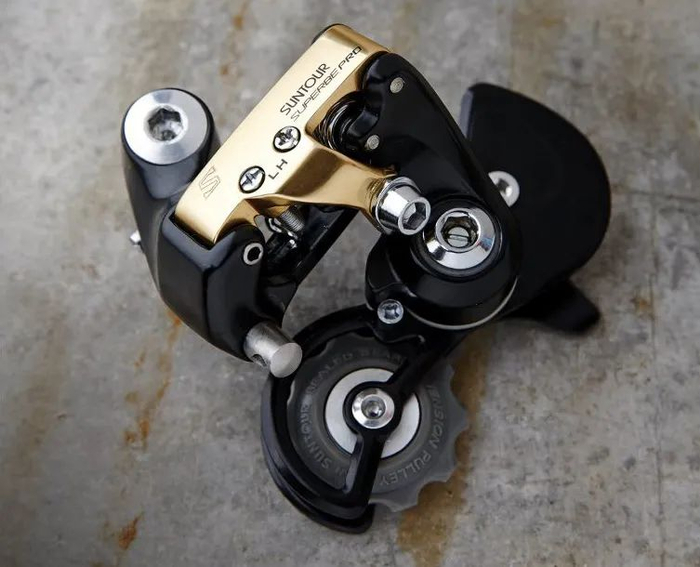 自行车后拨收藏家的精美藏品|后拨|变速器|变速_新浪新闻