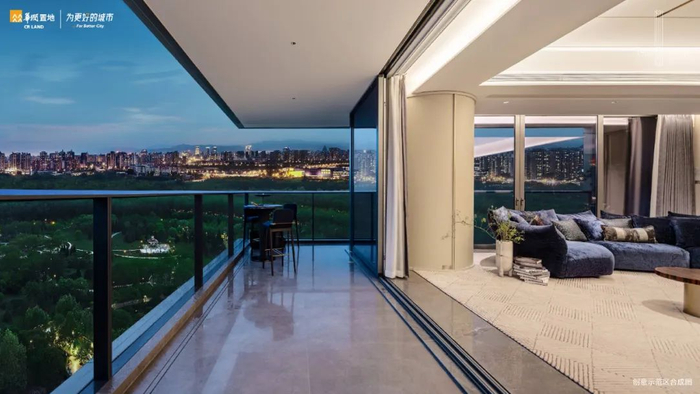 东莞悦府二期创意示范区合成图