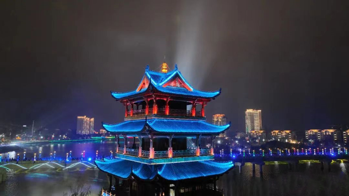 越夜越美丽,遇见夜色下的美丽宜春!|丰城|夜色|宜春_新浪新闻