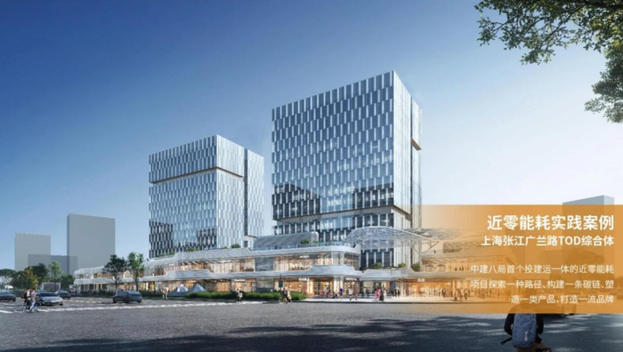 图：上海张江广兰路TOD综合体项目