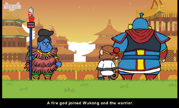 英文动画版《西游记》第66集 help from heaven