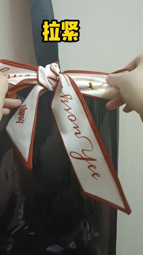蝴蝶结怎么绑手残党也能get74非常详细的绑蝴蝶结教程