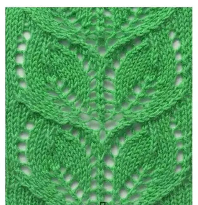 30款棒针镂空花样,星点,树叶,条纹图案都有!织女们收藏|毛衣_新浪新闻