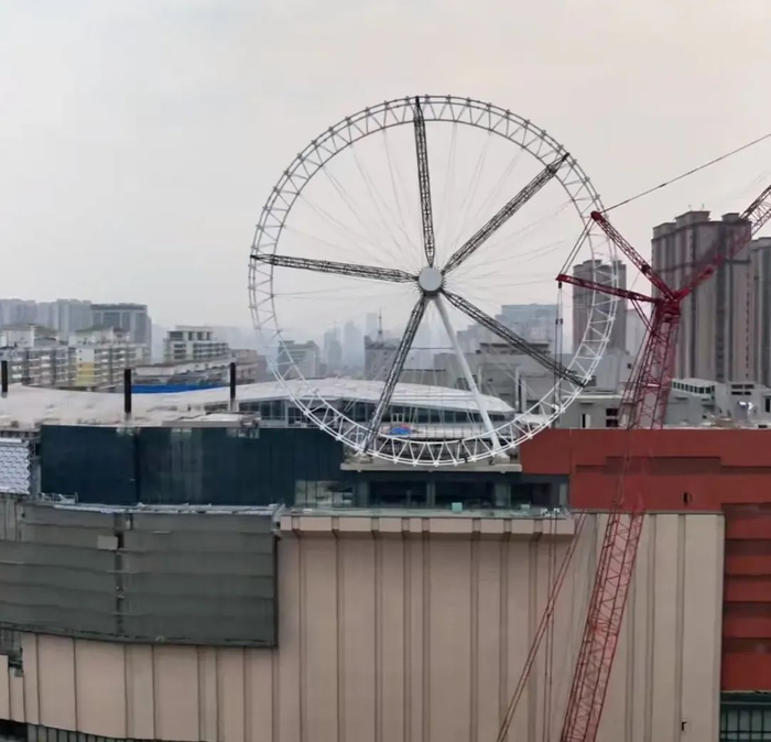 摩天轮太原之眼停工