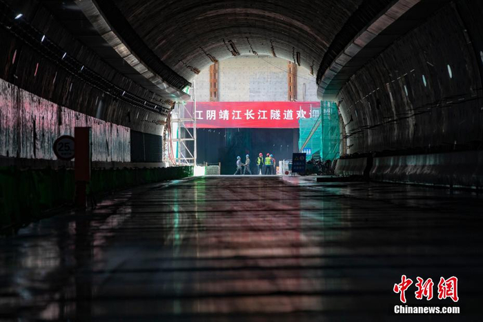 江阴靖江长江隧道建设"加速度"|长江隧道|盾构_新浪新闻
