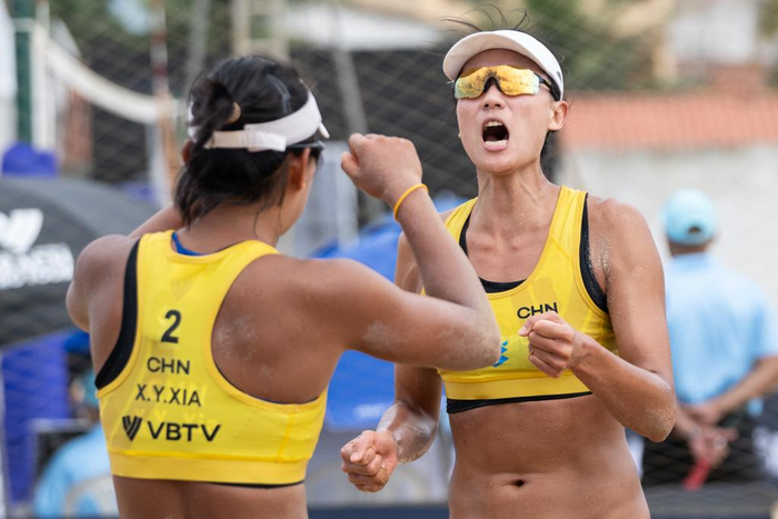 沙排挑战赛巴西萨夸雷马站:薛晨/夏欣怡闯入半决赛|薛晨|巴西|夏欣怡