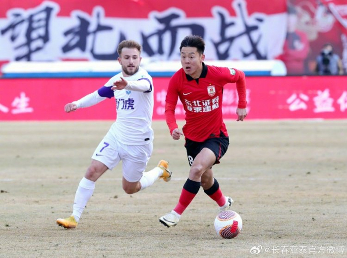 长春亚泰主场首秀0比1天津津门虎塞尔吉尼奥复出贝里奇伤缺