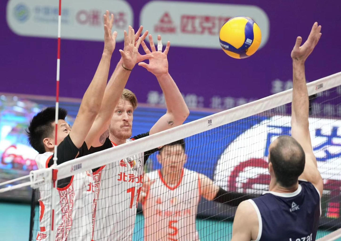鏖战五局击败河北男排北汽男排闯入联赛决赛