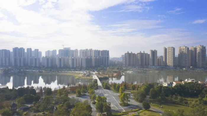 梧州市苍海公园。通讯员 黎杰源 摄