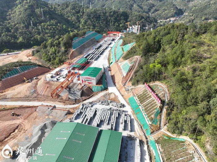 政永高速项目施工图(泉州市交通运输局供图)——市域60分钟通畅圈扩围