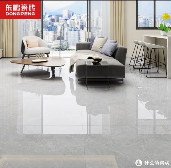 东鹏(dongpeng) 800x800 瓷砖地板砖客厅仿大理石纹磁砖耐磨地砖电视