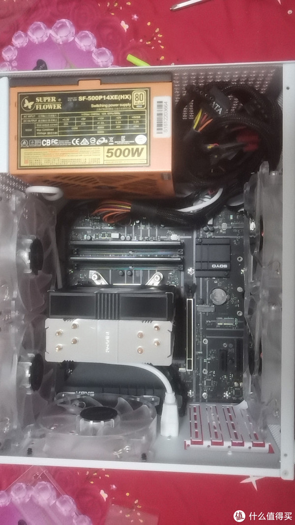 电源 振华冰山金蝶战斗版500w机箱 傻瓜超人k88air拆机intel dc s3500