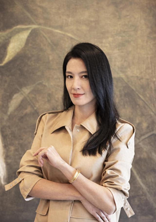 和大多数女演员不同，林熙蕾并没有年龄焦虑，对于衰老更愿坦然接受。 新京报记者 郭延冰 摄