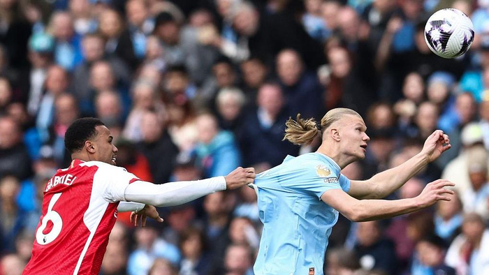 哈兰德的门前的疲软也影响了曼城的进攻。  本文图片 CFP 图