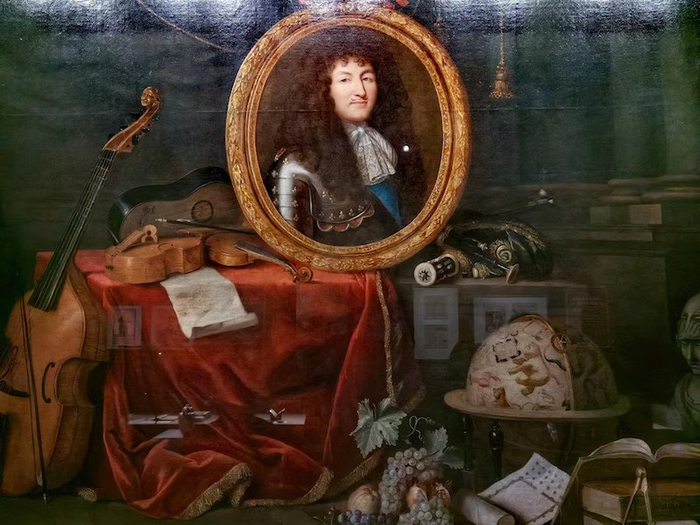 1672年的法王路易十四肖像