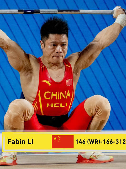 举重世界杯泰国站,男子61公斤级比赛