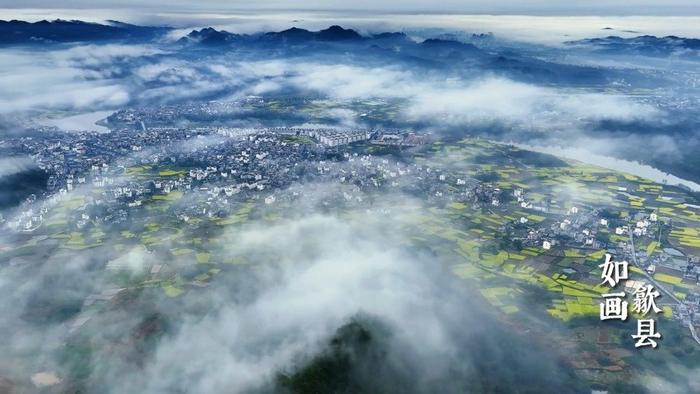 千年古县别样风情歙县美成了一副水墨画水墨徽州歙县水墨画卷