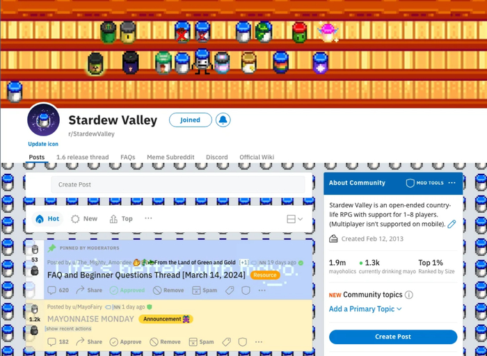 蛋黄酱罐子的海洋