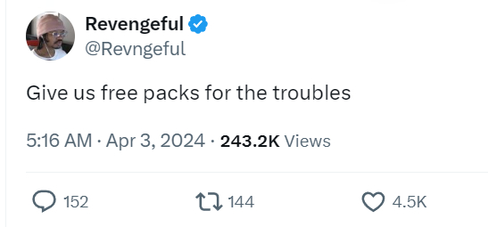 “不给免费传家宝这事没法了”