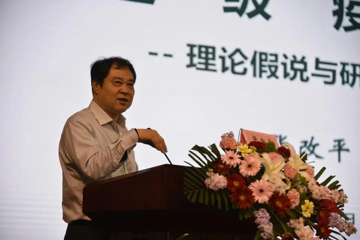 西北农林科技大学副校长陈玉林为论坛活动进行致辞.