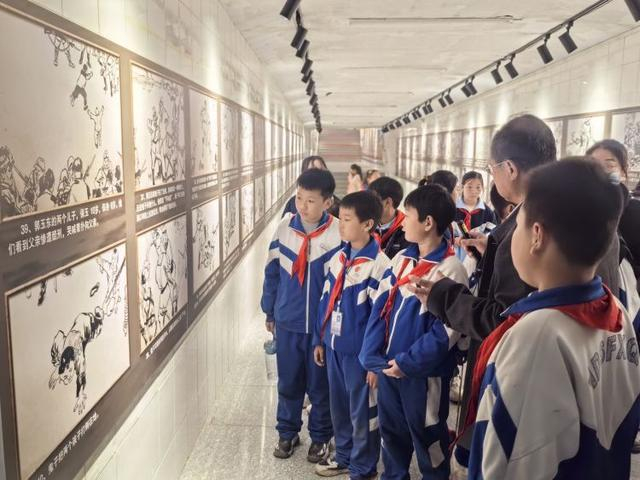 传统清明融于情红色精神润于心邯郸市复兴区赵王城学校清明节主题教育