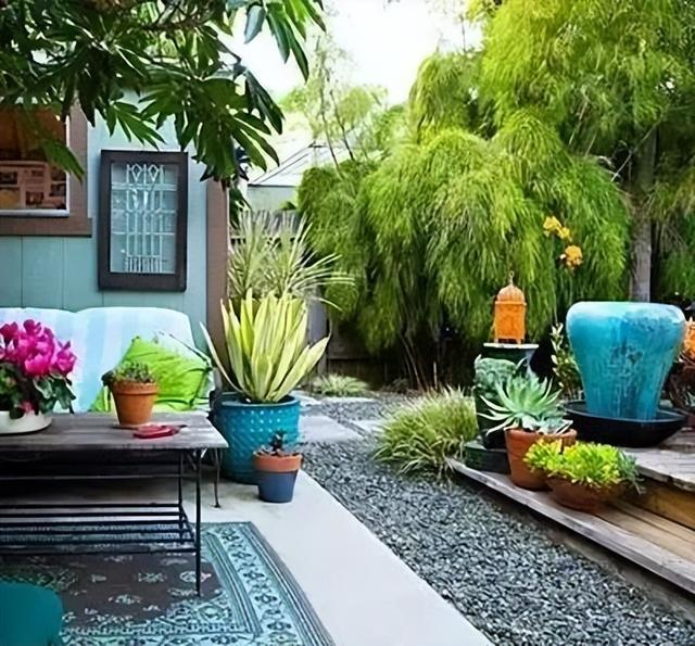 庭院花园除了按风格进行设计,实际上还可以这样来设计|设计_新浪新闻