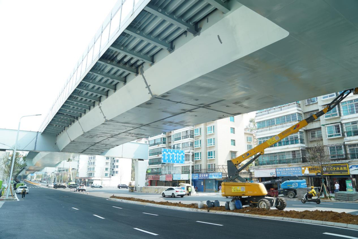 花溪中心城区的这座大桥预计4月10日通车|大桥|贵阳市_新浪新闻