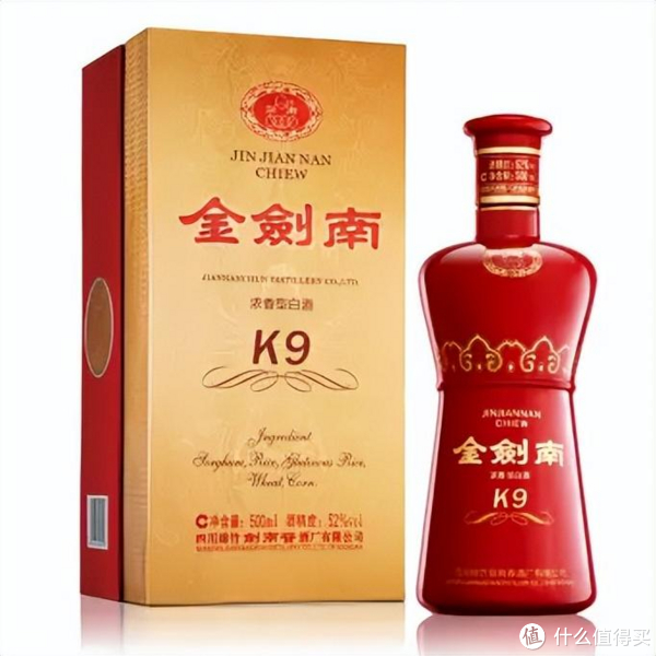 剑南春 金剑南k9这款52度的五粮春,风格接近五粮液五粮液旗下的嫡系