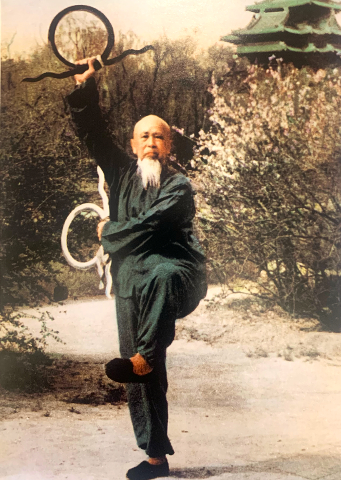 李子鸣德高望重八卦掌传承有序