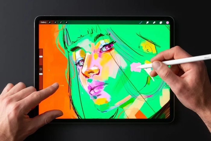 而新的 apple pencil 则可能在笔杆上添加新的感