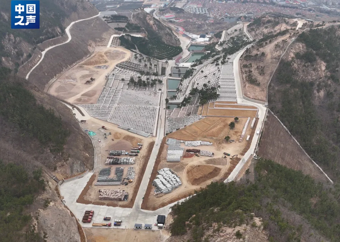 太平陵公墓远景（无人机拍摄）