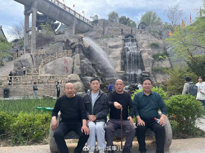 4月6日新洛阳信息港刘总带团队成员莅临洛阳龙凤山景区…|洛阳市_新浪