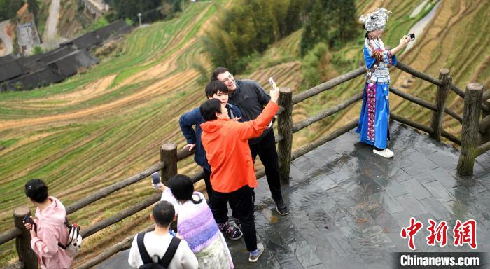 清明小长假 广西龙脊梯田吸引众多游客纷至沓来|龙脊梯田|广西_新浪