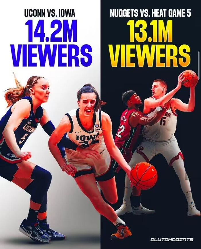 直播吧4月7日讯 ncaa女篮半决赛,爱荷华大学71-69击败康涅狄格大学,与