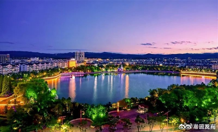 牟定化湖美景醉游人|楚雄彝族自治州|云南省_新浪新闻