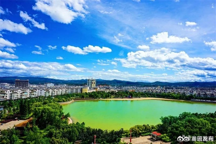 牟定化湖美景醉游人|楚雄彝族自治州|云南省_新浪新闻